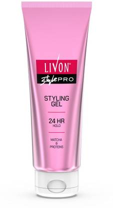 LIVON Style Pro Styling Gel, 24-Hour Hold | Matcha and Proteins, All Hair Types Hair Gel