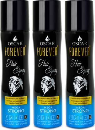 OSCAR Forever Hair Spray for Quick Hair Styling and Setting Hair Spray