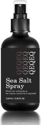 QEQEQ Sea Salt Spray(100ml)Hair Volume,Texture,Heat Protectant,Hold-Styling Hair Spray Hair Spray