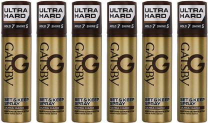 GATSBY Japan Set & Keep Spray - Ultra Hard,(Set of 6) Hair Spray