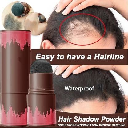 manasona Hair Shading Sponge Pen, Hairline Shadow Powder Stick Hair Powder