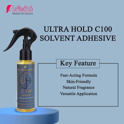 LeModish Ultra Hold C-100 Adhesive Glue Remover Spray for Hair Wig & Toupee - 118ml Hair Spray