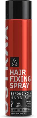 USTRAA Hair Fixing Spray - For Bold look with Extreme Hold Hair Spray Hair Spray