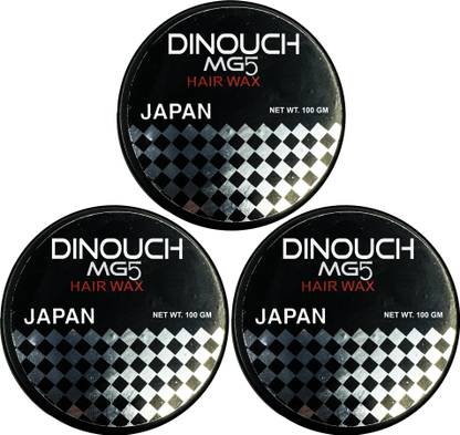 DINOUCH Japan M.G.5 Smooth With soft Fragrance Makes this Hair wax pack 3 300 gm Hair Wax