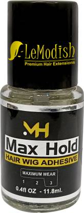 LeModish Hair Wig Adhesive Liquid Glue Bottle (11.8 ml) for Patch Hair Extension Hair Gel