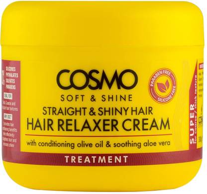 COSMO Soft & Shine Straight and Shiny Hair Relaxer Cream
