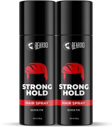 BEARDO Strong Hold Hair Spray Combo For Men Hair Spray (270 gm) Hair Spray