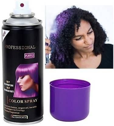 DARYUE Purple Hair Color spray washable Hair Spray