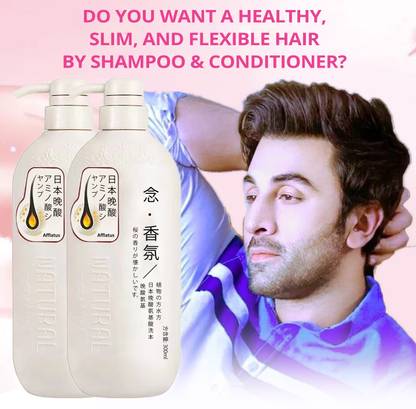 Afflatus SAKURA JAPANESE SHAMPOO & CONDITIONER,Anti-Dandruff,Refreshing _Hair Combo Hair Gel