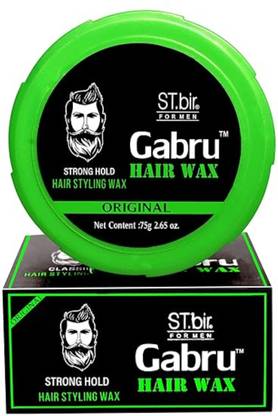 ST.bir Gabru Hair Styling Wax - Strong Hold Hair Wax (75 g) Hair Wax