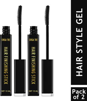 Orgatre Hair Finishing Stick - Non-Greasy & Non-Sticky - For Instant Shine & Style Hair Gel