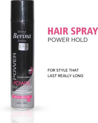 Berina Professional | Hair Spray | 250ml (Power) | Extreme Strong Hold and Texture Hair Spray