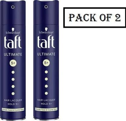TAFT Ultimate Hair Lacquer - (Pack of 2) *250ml each_TUH01 Hair Spray