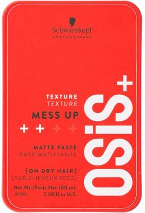 Schwarzkopf Osis Mess Up Matte Paste Hair Paste