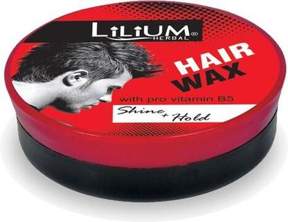 LILIUM Herbal Shine+ Hold Hair Wax With pro VitaminB5 Hair Wax