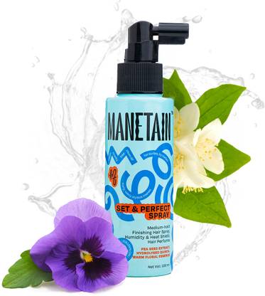 MANETAIN Set & Perfect Hair Spray |AlcoholFree Hair Mist for Medium Hold & Frizz Control Hair Spray