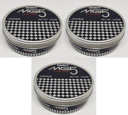 MG5 INAMORATA RPG_552X_MG5 Smooth with Soft Fragrance Japan Hair Stylish Long lasting hair wax for men pack of 3 Hair Wax