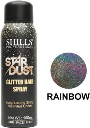 Shills Professional Star Dust Rainbow Glitter Hair Spray Hair Spray