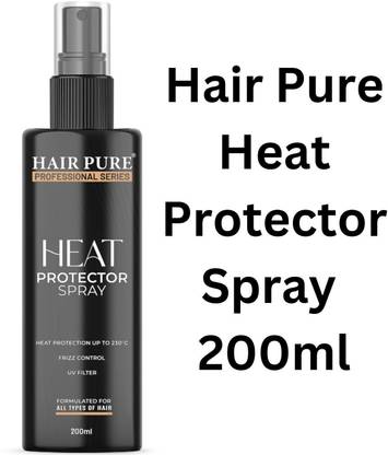 Hair Pure Heat Protector Spray 230º Heat Protection Hair Heat Defense for Styling Tools Hair Spray