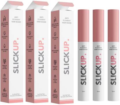 SLICKUP Antiflyaway Hair Wand, Hair Finishing Stick, Non-Greasy And Non-Sticky,Pack of 3 Hair Gel