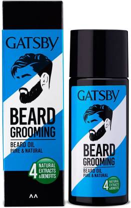 GATSBY Japan Beard Oil - Pure & Natural Beard Gel