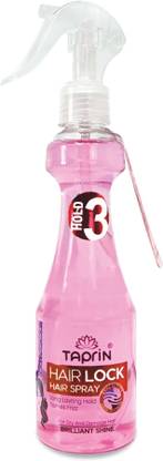 taprin Hold 3 Non Aerosol Hair Lock Spray For Shine, Glossy Finish & Straightening Hair Spray