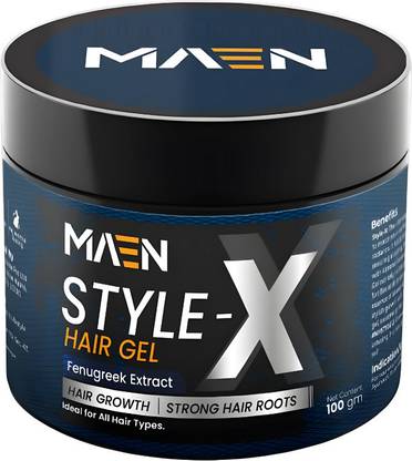 MAEN Style Hair Gel for Men | Medium Hold | Medium to Long Hair Gel