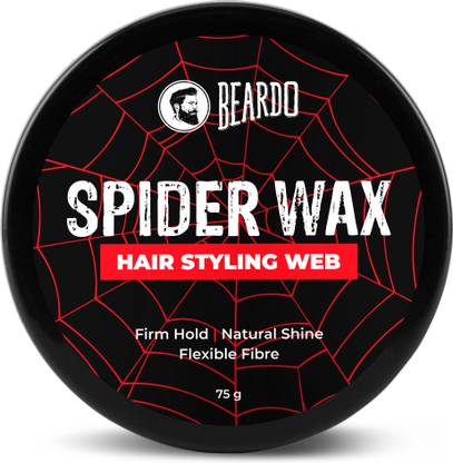 BEARDO SPIDER WAX for Stylish Hair Wax Strong Hold Natural Shine | Re-stylable Hair Wax