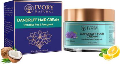 Ivory Natural Dandruff Hair Cream (50 Gm) - Fights Dandruff, Relieve Itchy, Dry Scalp Hair Cream
