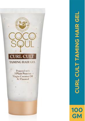 Coco Soul Curl Cult Hair Taming Gel for Frizz Control & Manageable Curls Hair Gel