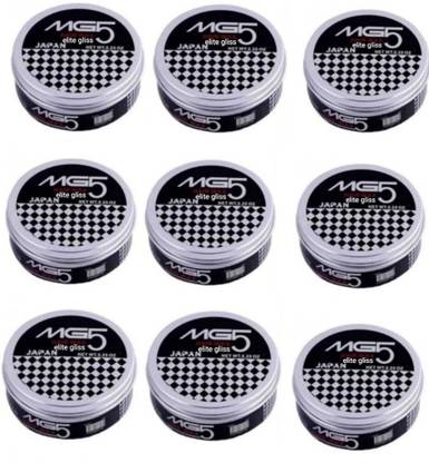 Elite gliss mg 5 Styling Hair Wax for Men Strong Hold, Matte Finish, Adds Volume pack of 9 Hair Wax