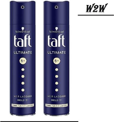 TAFT ULTIMATE HAIR LACQUER Hair Spray (250 ml) pack 2 Hair Gel