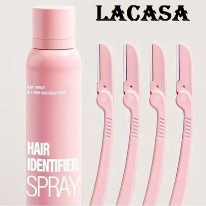 LACASA BEAUTY CARE Hair Identifier Spray For Face Shaving No More Razor Burn Bumps Hair Spray Hair Spray