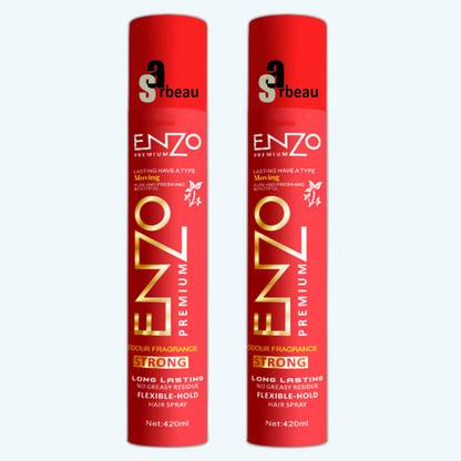 Sarbeau Hair Holding GOLD Premium Ultra Shine Finish Hair Spray- Pack of 2_C_082 Hair Spray