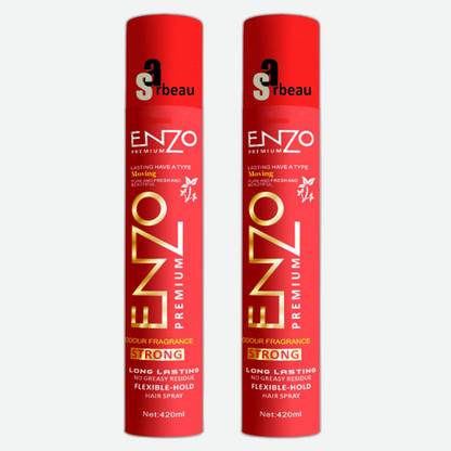 Sarbeau Hair Holding GOLD Premium Ultra Shine Finish Hair Spray- Pack of 2_C_043 Hair Spray