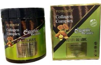 Foisoner Collagen complex argan oil sulphate free hair mask