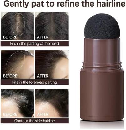 GULGLOW99 Black Hairline Shadow Powder Stick Hair Powder Full Coverage