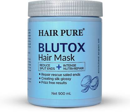 Hair Pure Blutox Hair Mask Reduces Split Ends, Intense Nutri-Repair And Deep Conditioning