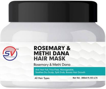 SV PROFESSIONAL Rosemary Mathi dana Hair Mask, Repair for Dry, Damaged, & Frizzy Hair (200ml)