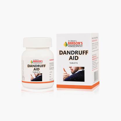 Bakson's Homoeopathy DANDRUFF AID TABLETS 75 Tab