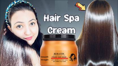 KAIASHA Keratin hair spa cream / Hair mask for Dry, damage, frizzy and hairs