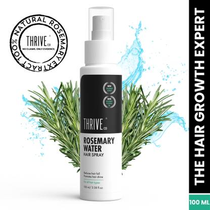 ThriveCo Rosemary Water Hair Spray, For Hair Growth, Hair Fall Control & Hair Shine  (100 ml)