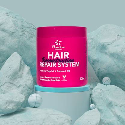 FLORACTIVE PROFISSIONAL Hair Reconstruction Repair Syatem For Damaged/Chemical Treated Hair