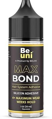 BEUNI Max Bond Wig Glue Waterproof Lace Front Wig Glue For Wigs, Transparent Lace Adhesive for Hair Replacement, Strong Hold