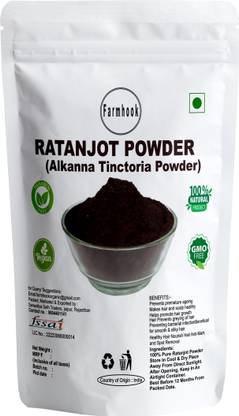 Farmhook ALKANET -RATANJOT-VEMBALAMPATTAI-ROOT POWDER (BEAUTY USE â?? LIP BALM)