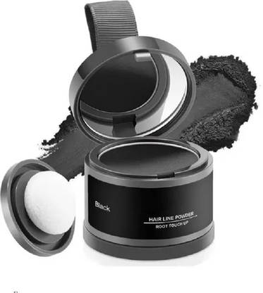 GULGLOW99 Hair Line Powder Hairline Cover Up Powder black AR123 medium Hair Volumizer Powder