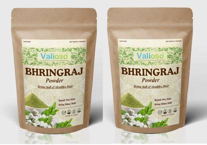 Valioso Pure Bhringraj Powder Organic for Hair Growth