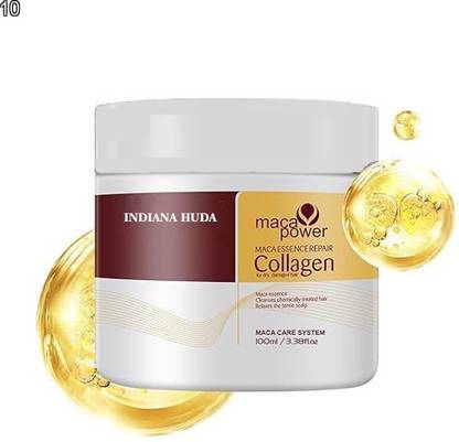 INDIANA HUDA Karseelle Collagen Hair Mask 100ml | Tame Frizz with Protein Hair Mask