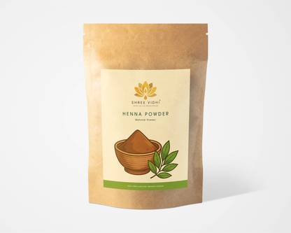 shree vidhi Organic Henna Powder | Ayurvedic Support for Hair Growth-1000gm