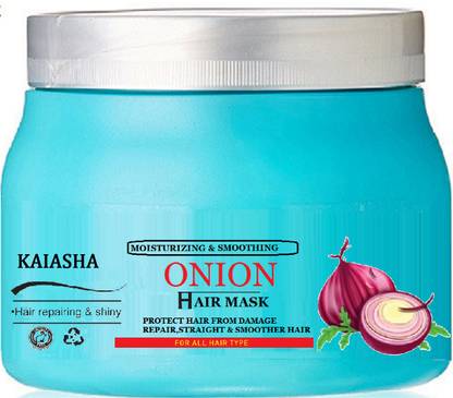 KAIASHA onion hair mask Hair Mask For Moisturizing Frizzy & Dry Hair Care Smooth,
